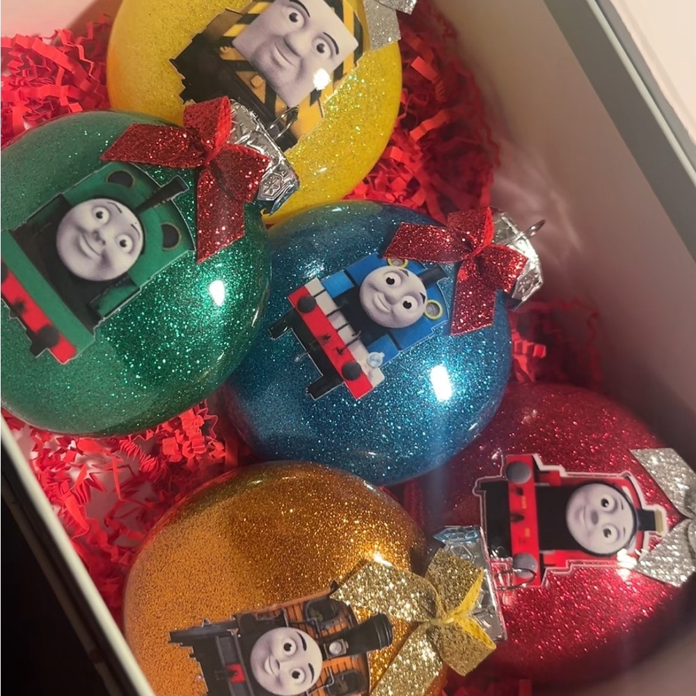Custom Thomas And Friends Ornaments